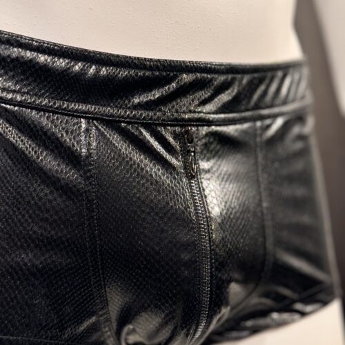 Short Snake Zip NOIR