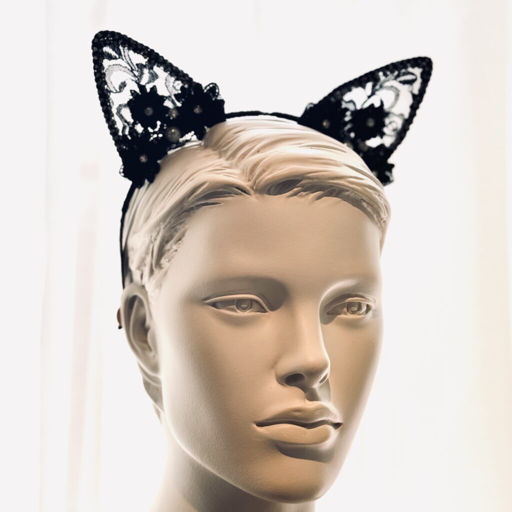 katttenoren cat ears haarband