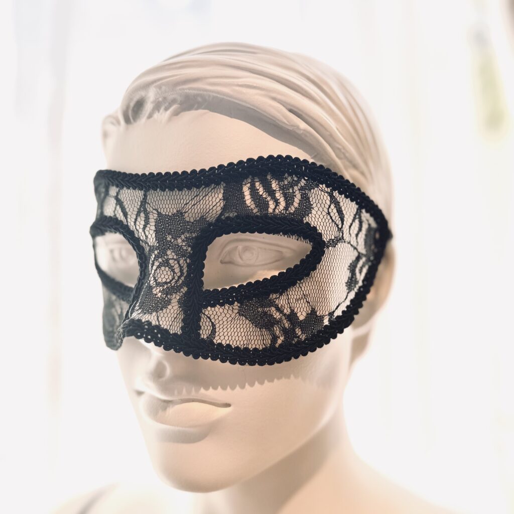 Masker plastic voorgevormd Kantlook