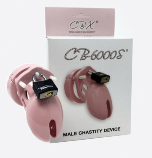 CB-X 6000S Male Chastity Pink