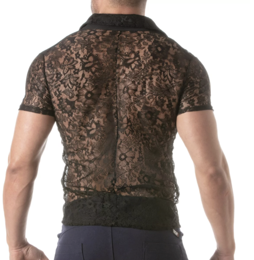 Tof Paris - Lace shirt short sleeves