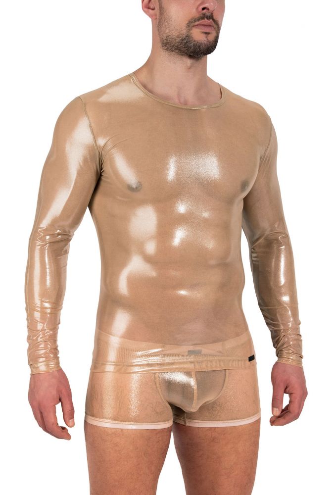 Manstore longsleeve nude gold