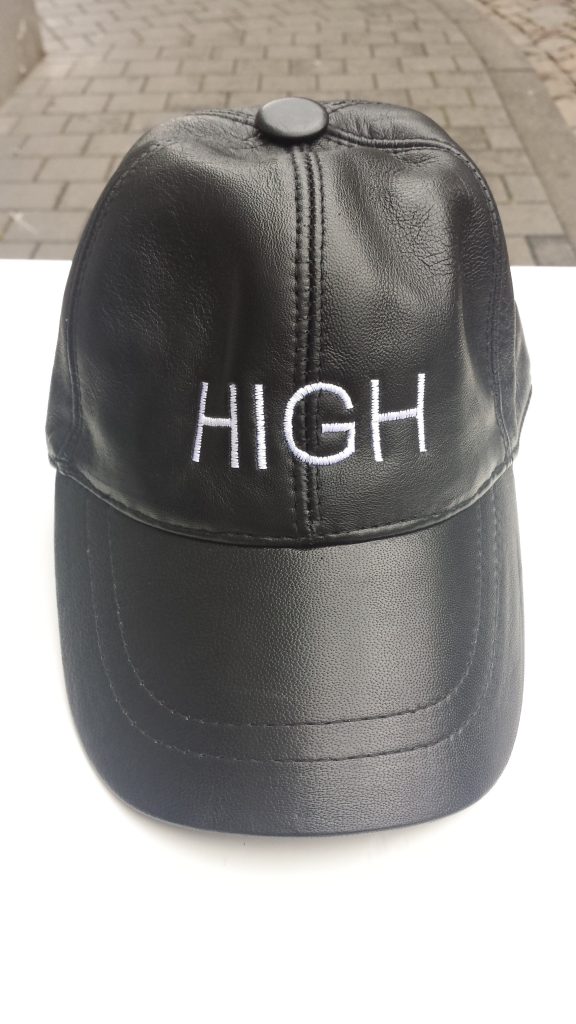 CAP LEDER "HIGH"
